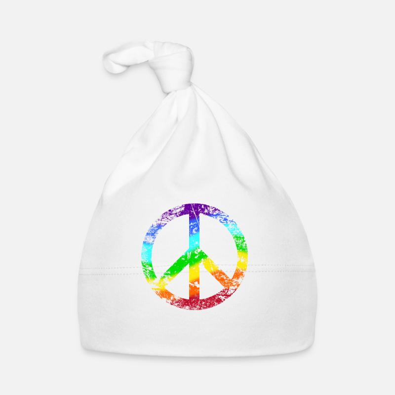 Pacifique Reggae signe de paix Bonnet bio Bébé