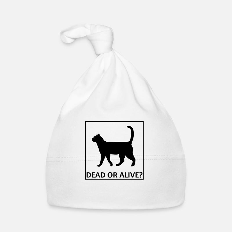 Schrödinger's Cat Organic Baby Cap