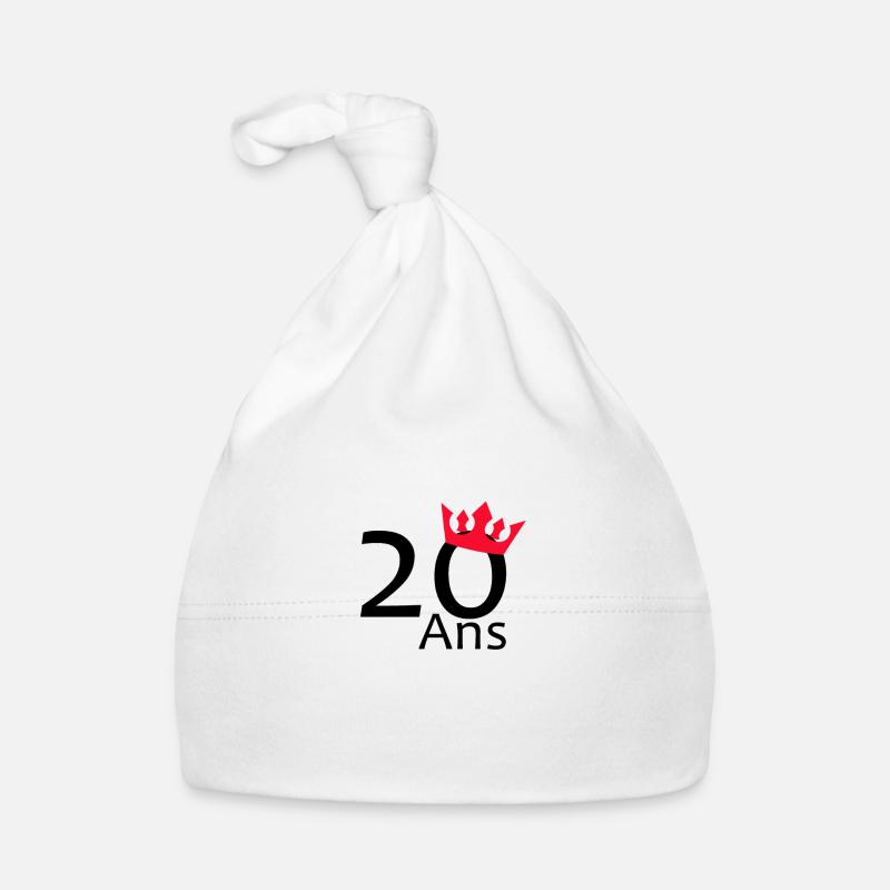 20 ans couronne Bonnet bio Bébé