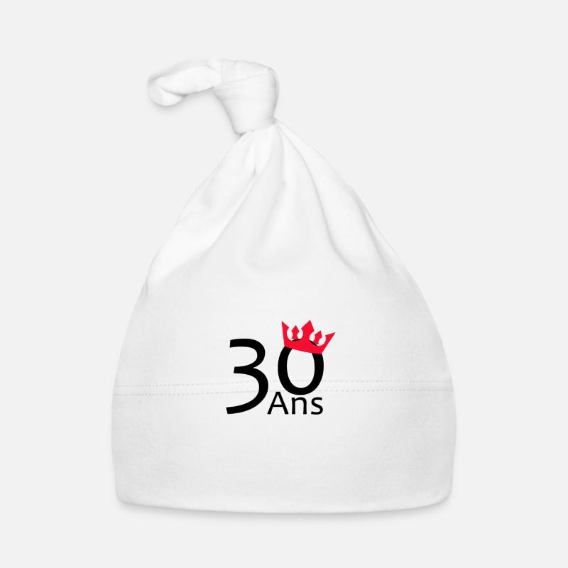 30 ans couronne Bonnet bio Bébé