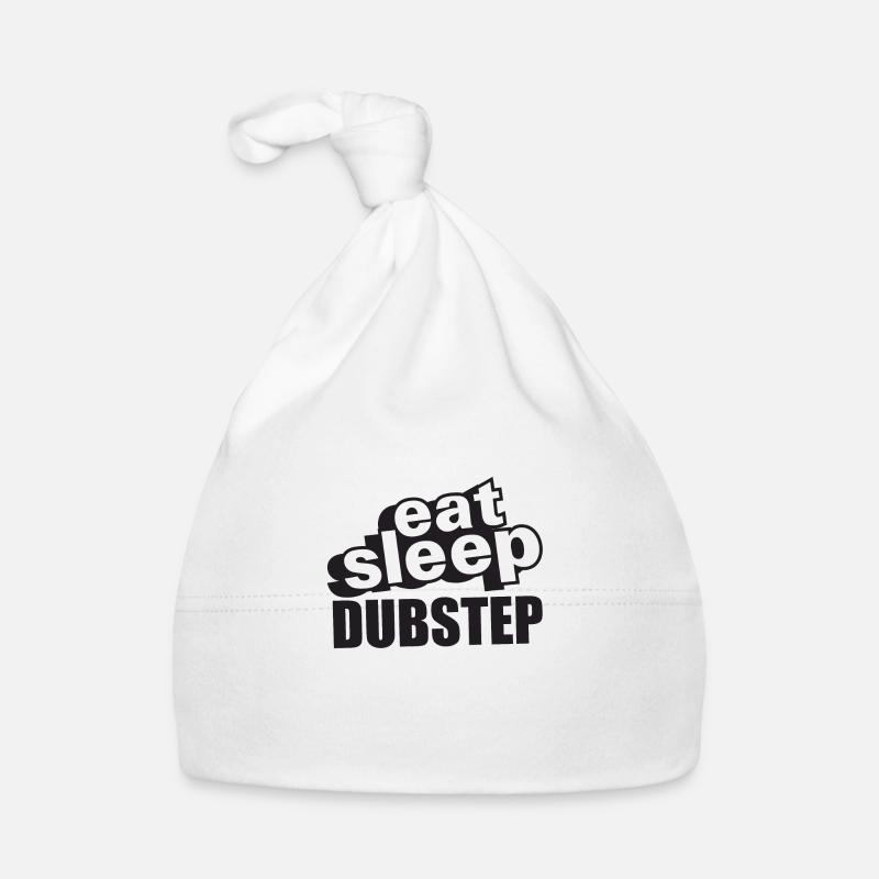 Eat Sleep Dubstep Organic Baby Cap