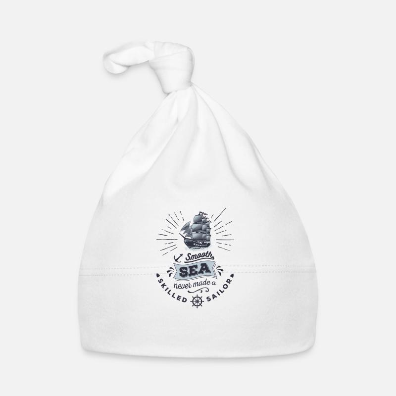 Anker smooth sea sailor Bonnet bio Bébé