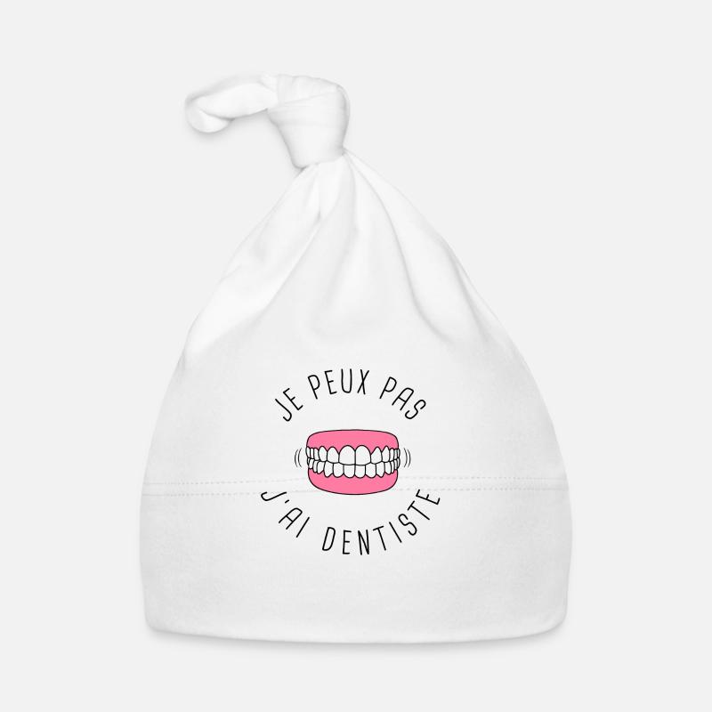 Je peux pas Dentiste Bonnet bio Bébé