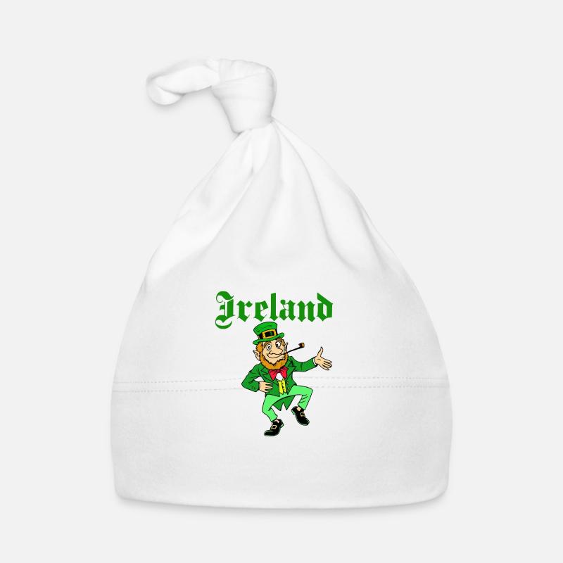 Irland St Patrick Kobold Baby Bio-Mütze