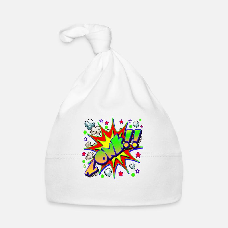 Bandes dessinées ZONK Bonnet bio Bébé