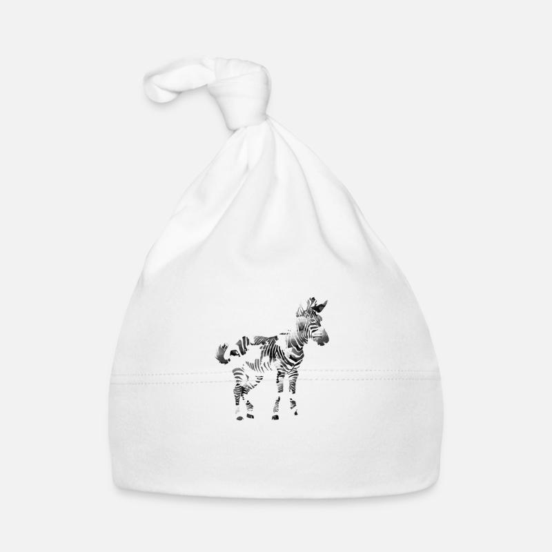 Zebra Bonnet bio Bébé