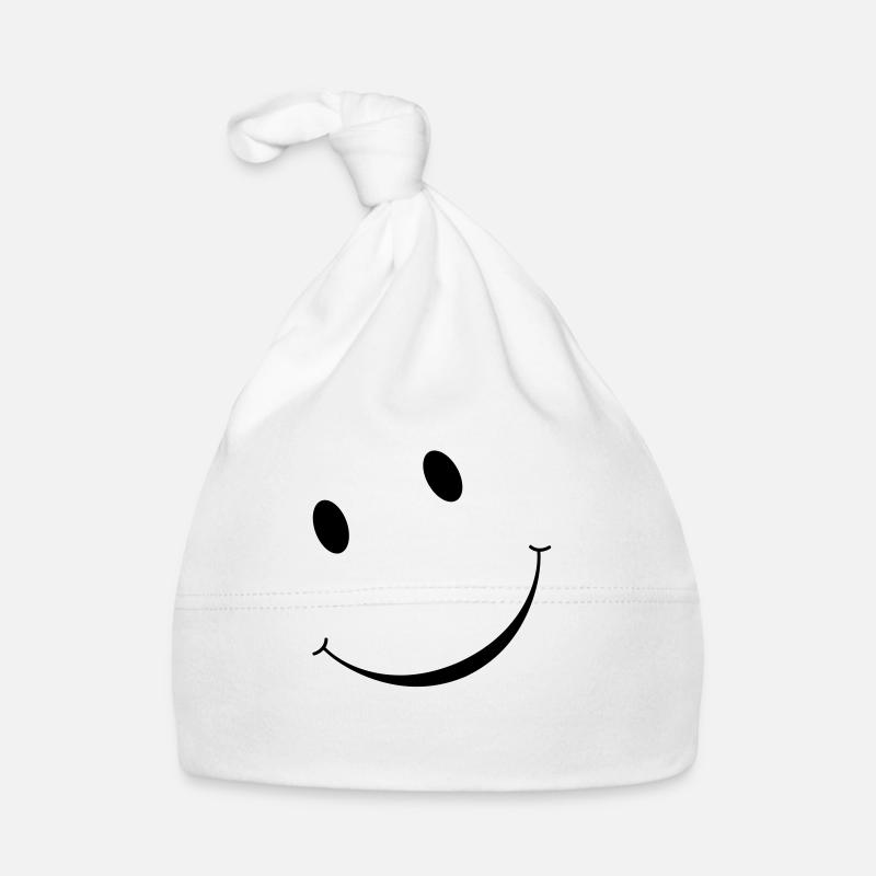 Smiley Baby Bio-Mütze
