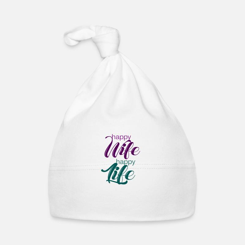 Femme heureuse, heureuse vie Bonnet bio Bébé