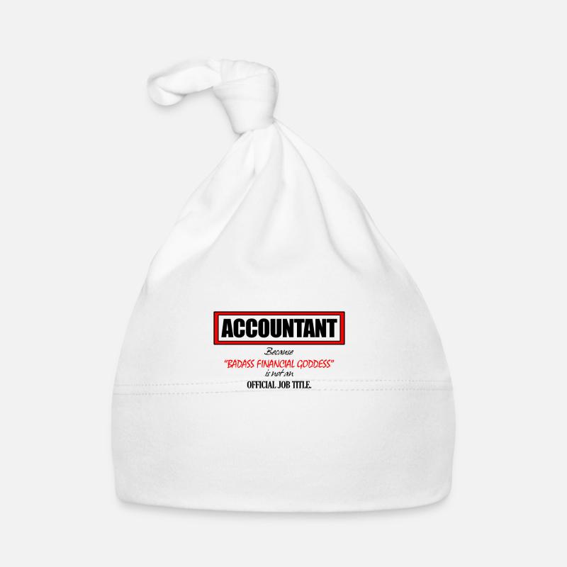 Accountant Organic Baby Cap