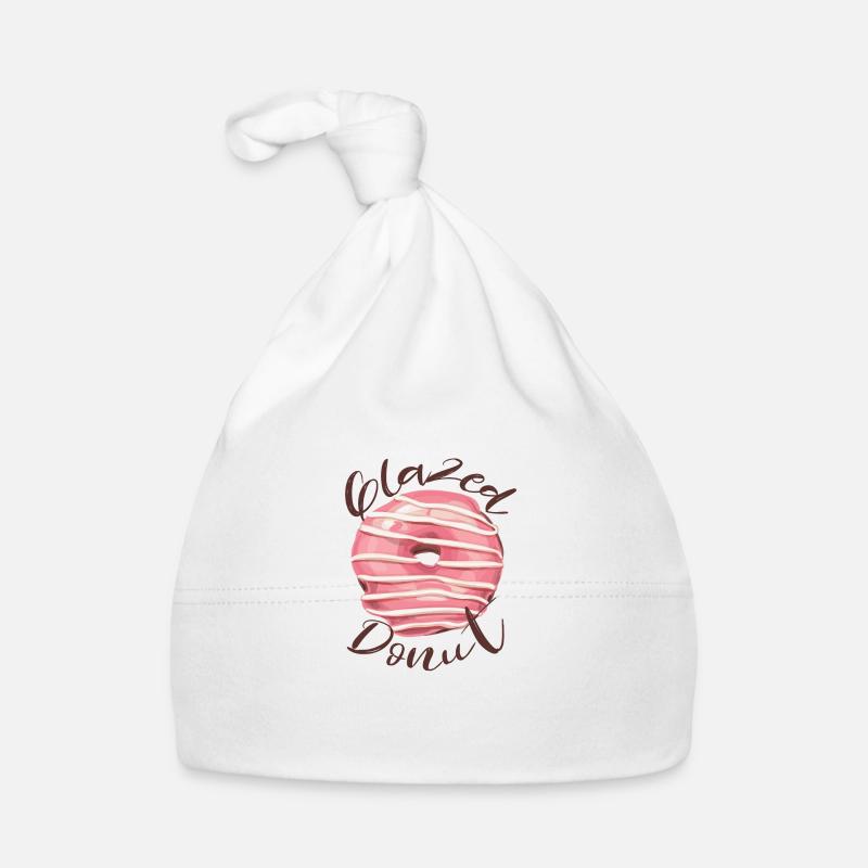 glazed donut Organic Baby Cap