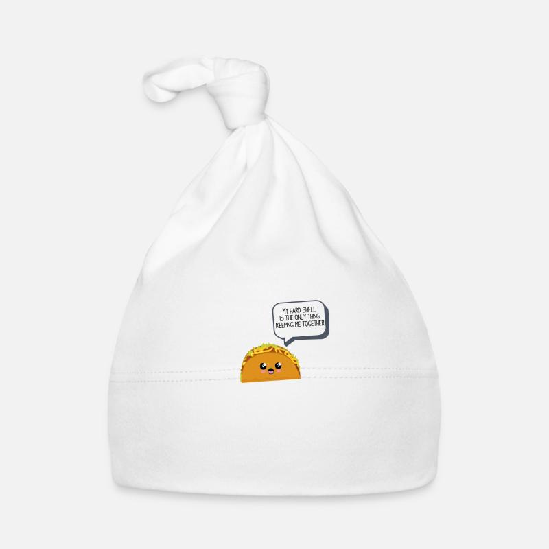 Cute Taco Baby Bio-Mütze