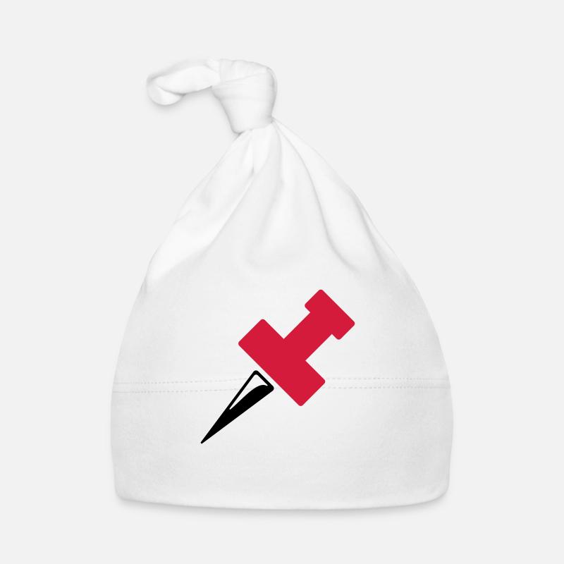 Pin or pin needle Organic Baby Cap