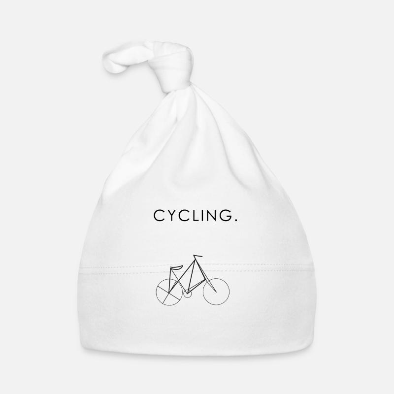 Cycling Bike Gift Organic Baby Cap
