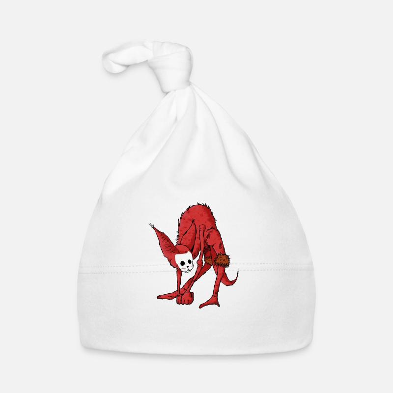 Léopold J. O'Carthy - Organic Baby Cap - white