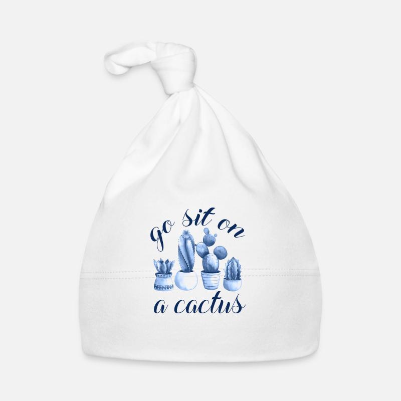 go sit on a cactus Baby Bio-Mütze