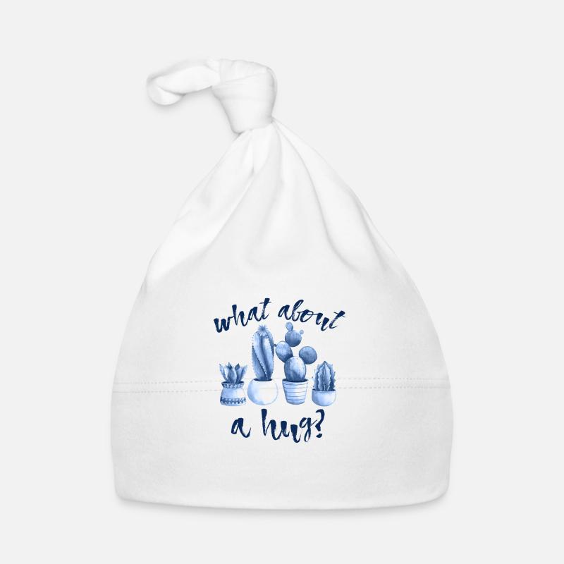 what about a hug? Organic Baby Cap