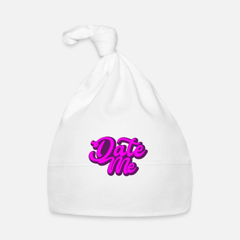 Moi ce jour | cadeau - Bonnet bio Bébé - blanc
