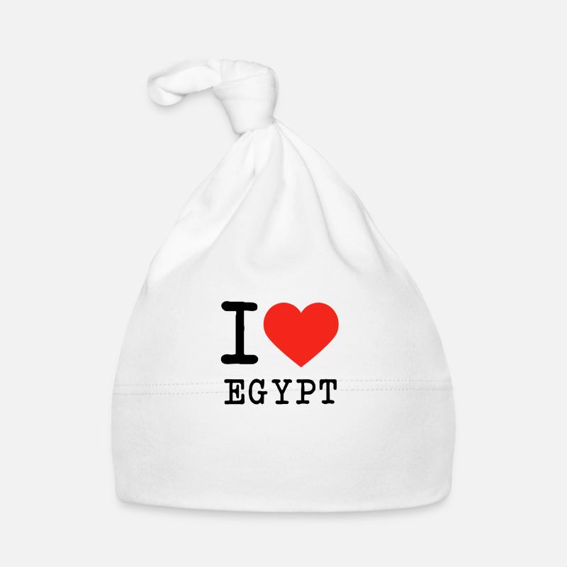 I love Egypt Baby Bio-Mütze