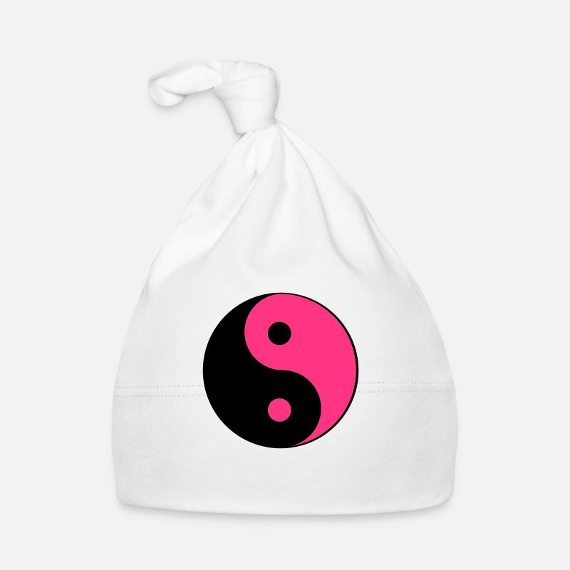 Yin ind Yang Baby Bio-Mütze