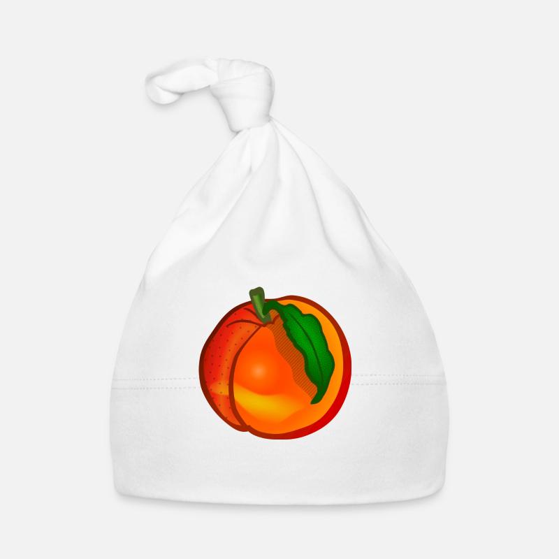 Peach Organic Baby Cap