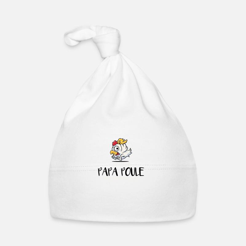 PAPA POULE Bonnet bio Bébé