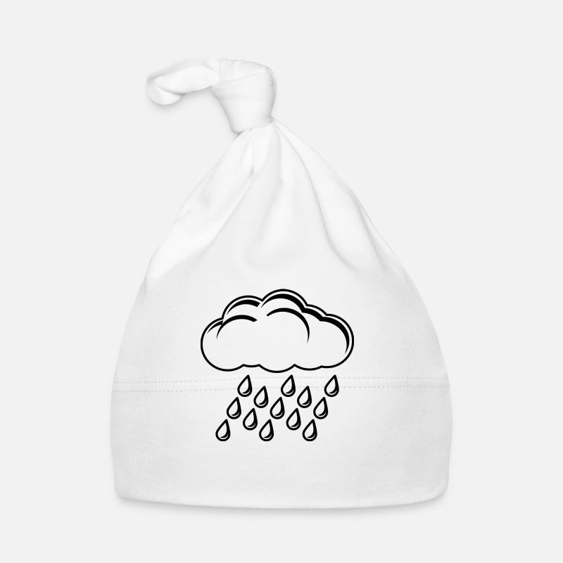 rainbow sun clouds weather rainbow sun cloud40 Organic Baby Cap