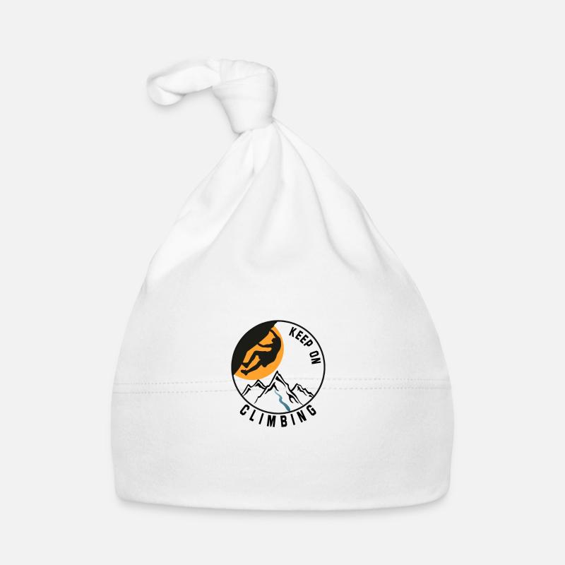 climbing, klettern, Berge Baby Bio-Mütze
