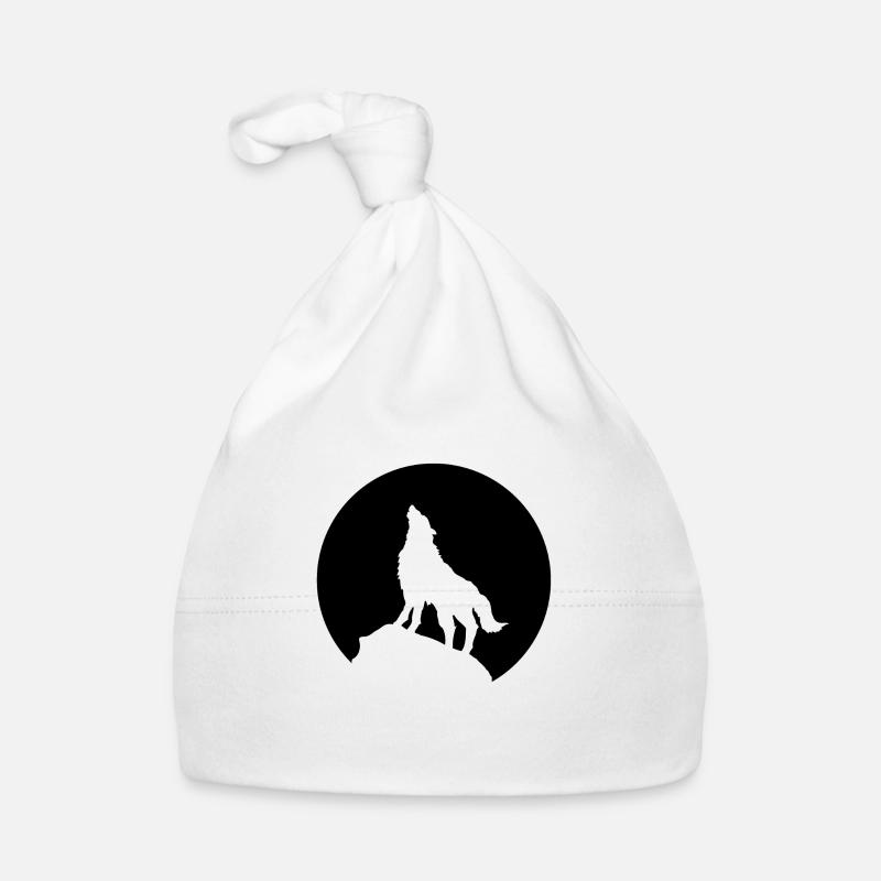 wolf Organic Baby Cap