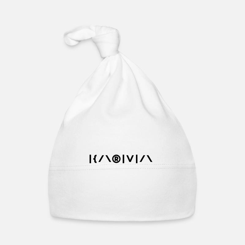 Karma in Leetspeak Organic Baby Cap