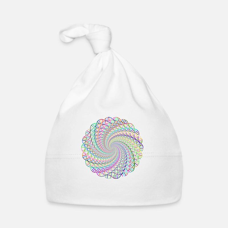 DNA - Organic Baby Cap - white