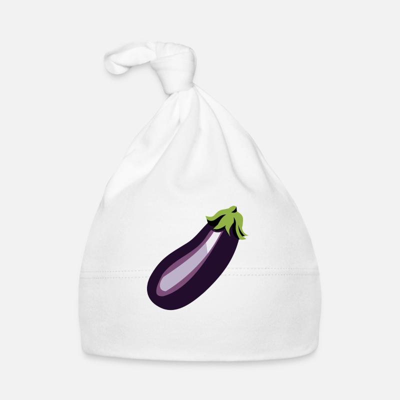eggplant Organic Baby Cap