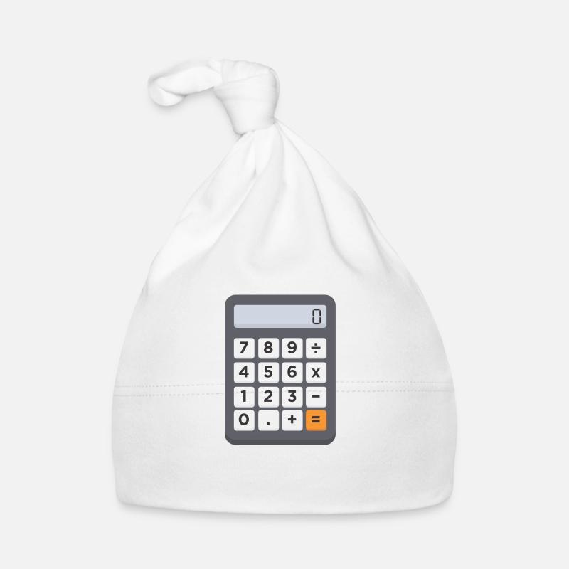 Nun hat man immer seinen Taschenrechner mit dabei. Baby Bio-Mütze