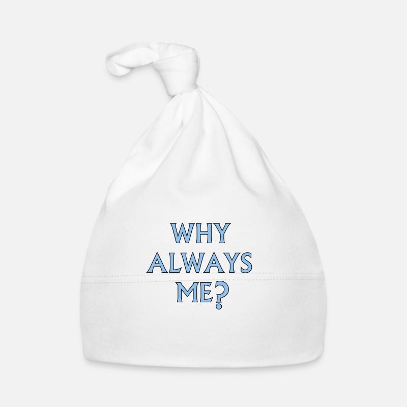 Why Always Me? - Mario Balotelli Organic Baby Cap