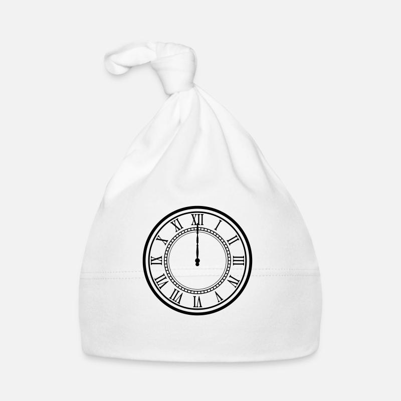 12 Uhr Geschenk Idee Baby Bio-Mütze