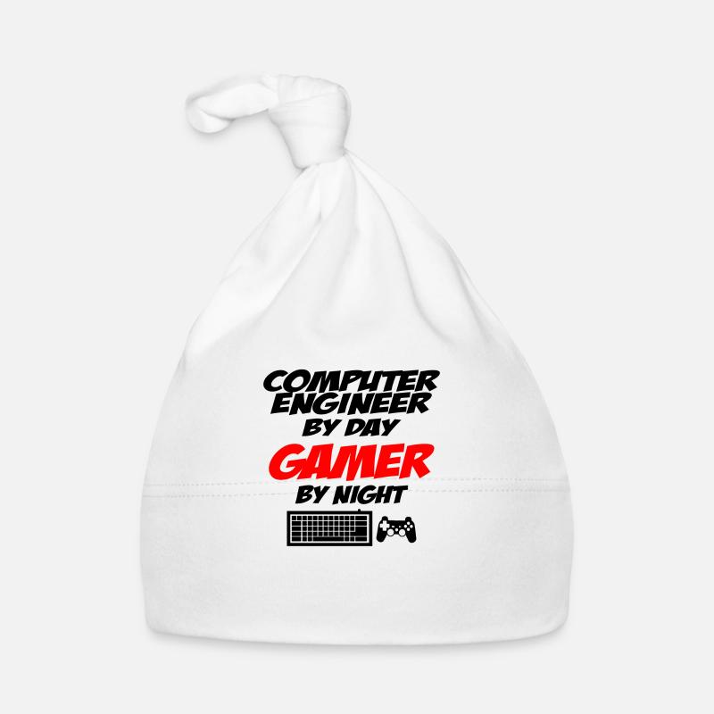 Computer engineer Organic Baby Cap