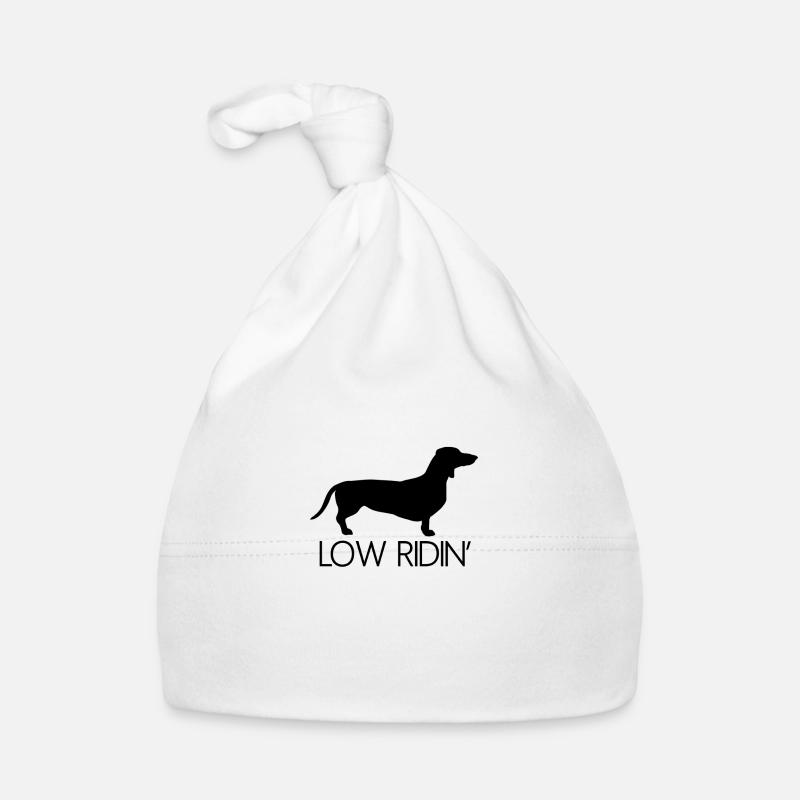 Dachshund Low Ridin ' Organic Baby Cap