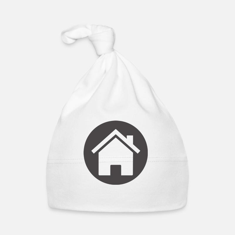 building house homes architecture house building206 Organic Baby Cap