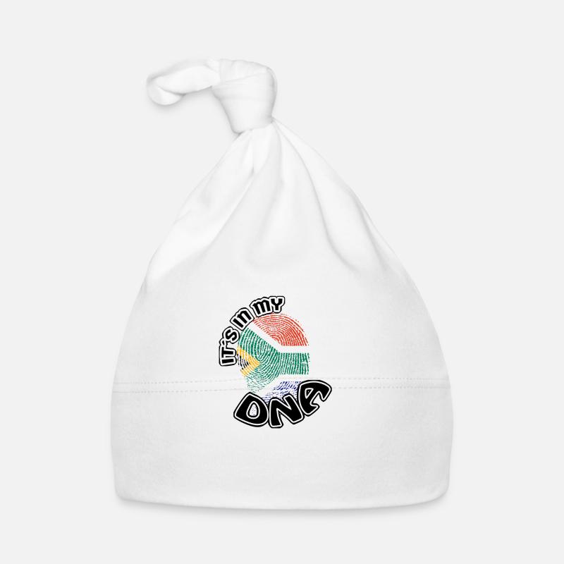 Geschenk Its in my dna dns roots Suedafrika Baby Bio-Mütze