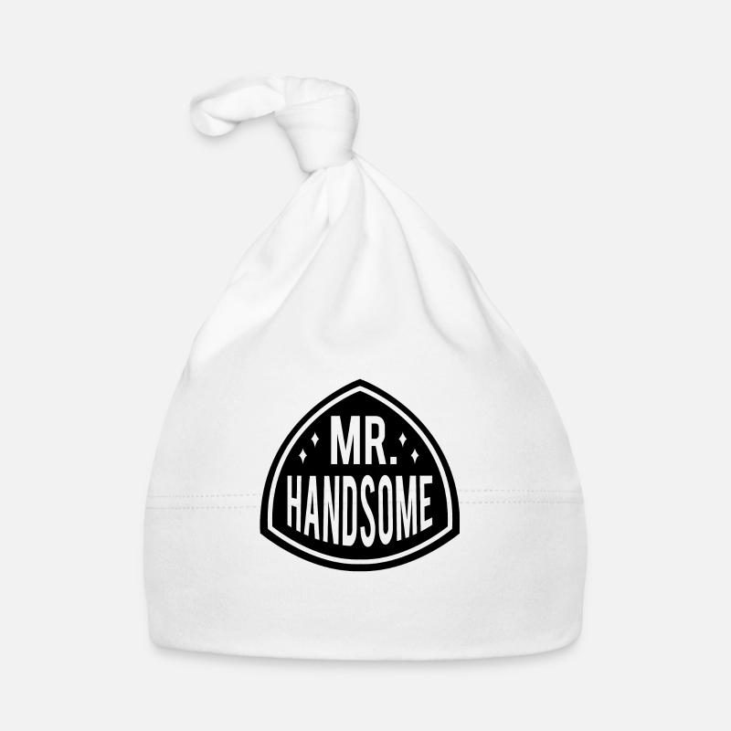 MR HANDSOME Organic Baby Cap