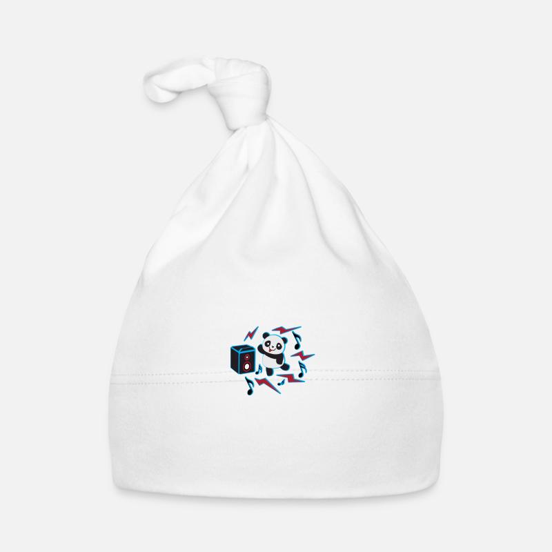 panda danse Bonnet bio Bébé