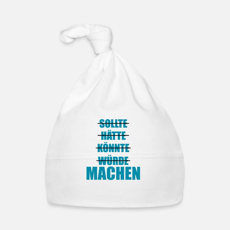 Sollte Hätte Würde - MACHEN! Baby Bio-Mütze