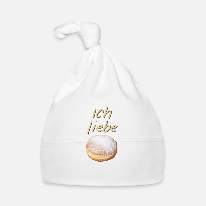 Ich liebe Berliner! Baby Bio-Mütze
