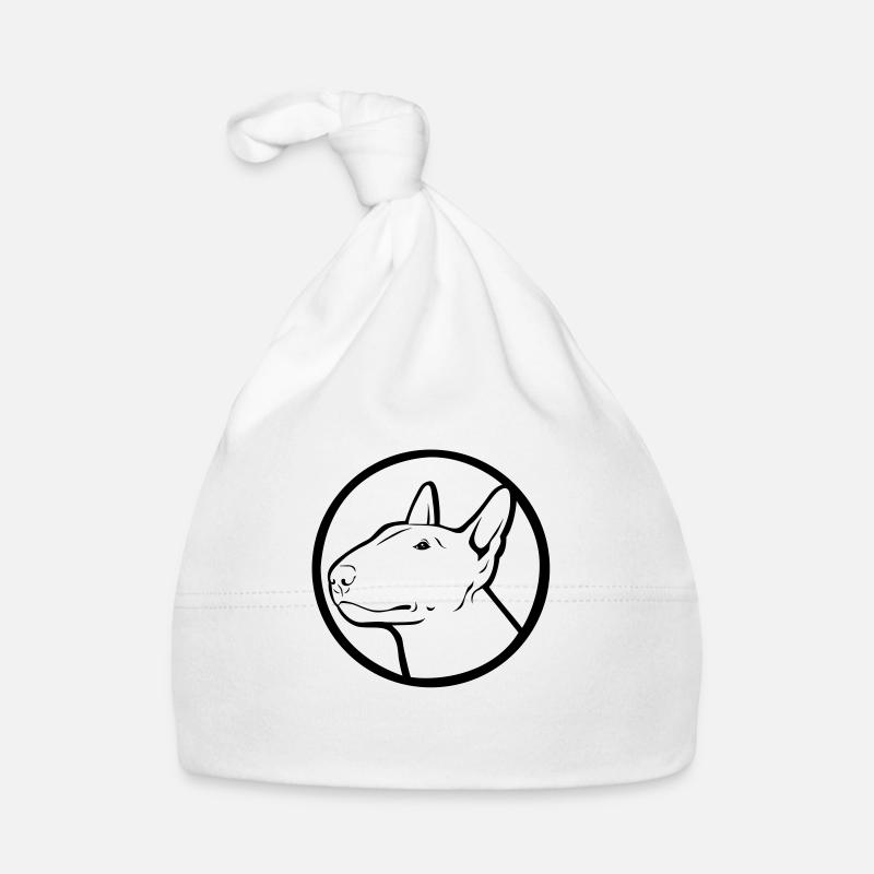 Bullterrier Baby Bio-Mütze
