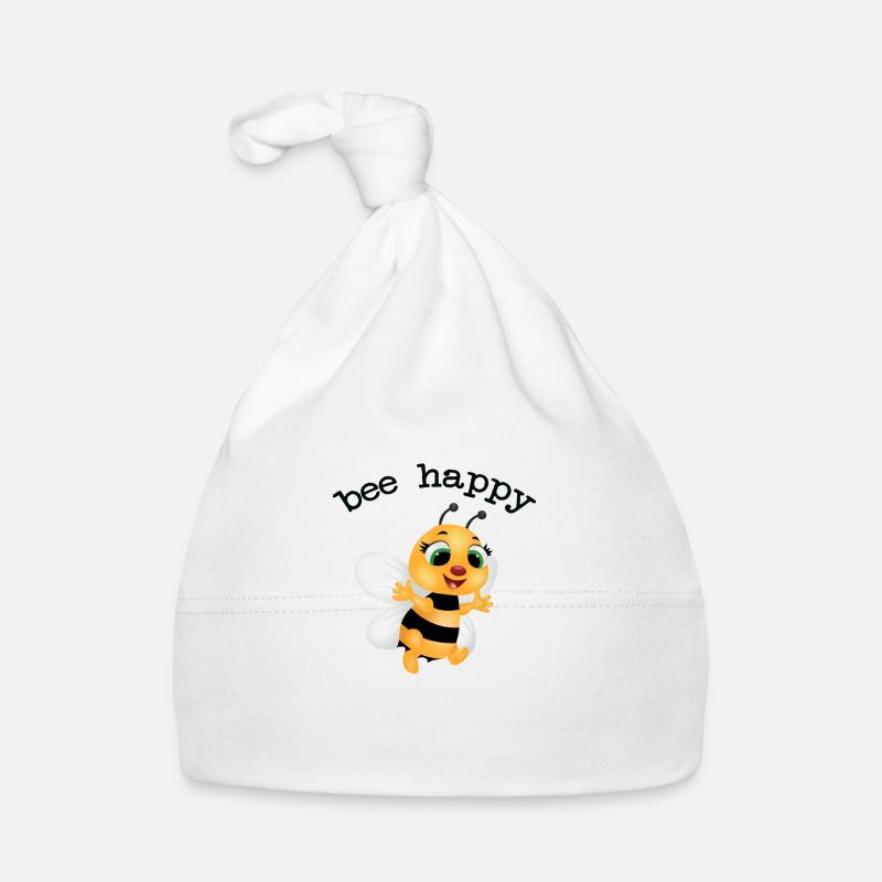 flotte biene, be happy Baby Bio-Mütze