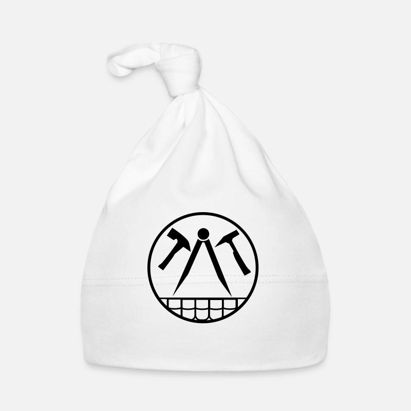 Dachdecker/Zimmermann Baby Bio-Mütze