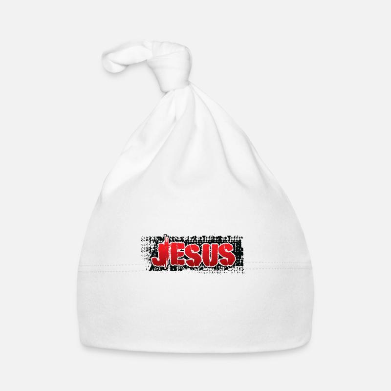 Jesus eu Organic Baby Cap