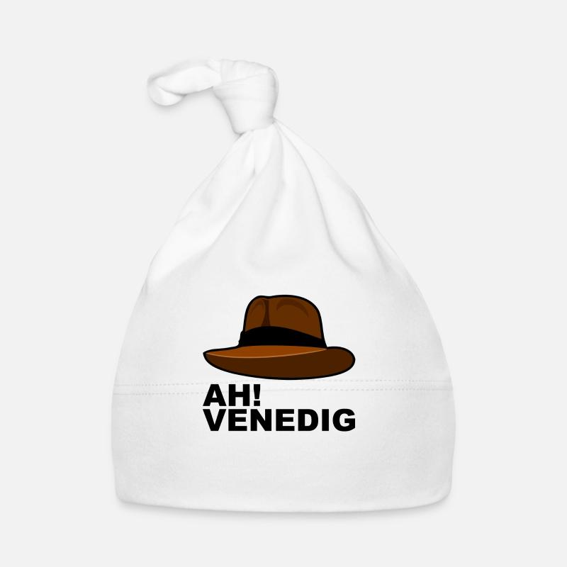 venedig - Baby Bio-Mütze - Weiß