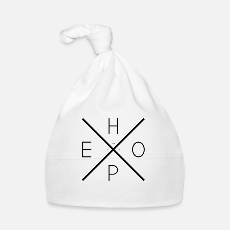 Hope BLACK Organic Baby Cap