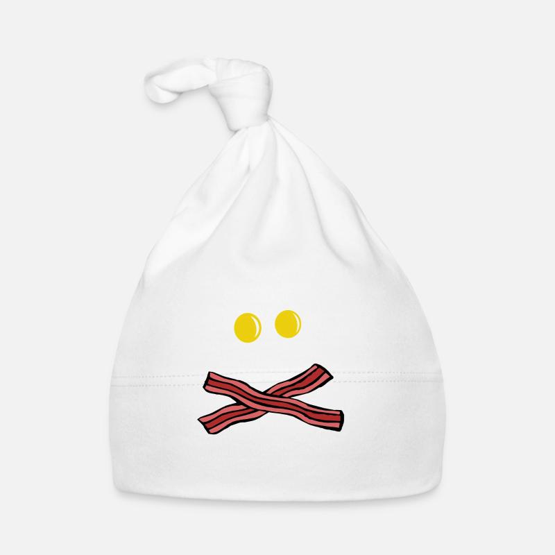 Œufs et du Bacon crâne Bonnet bio Bébé