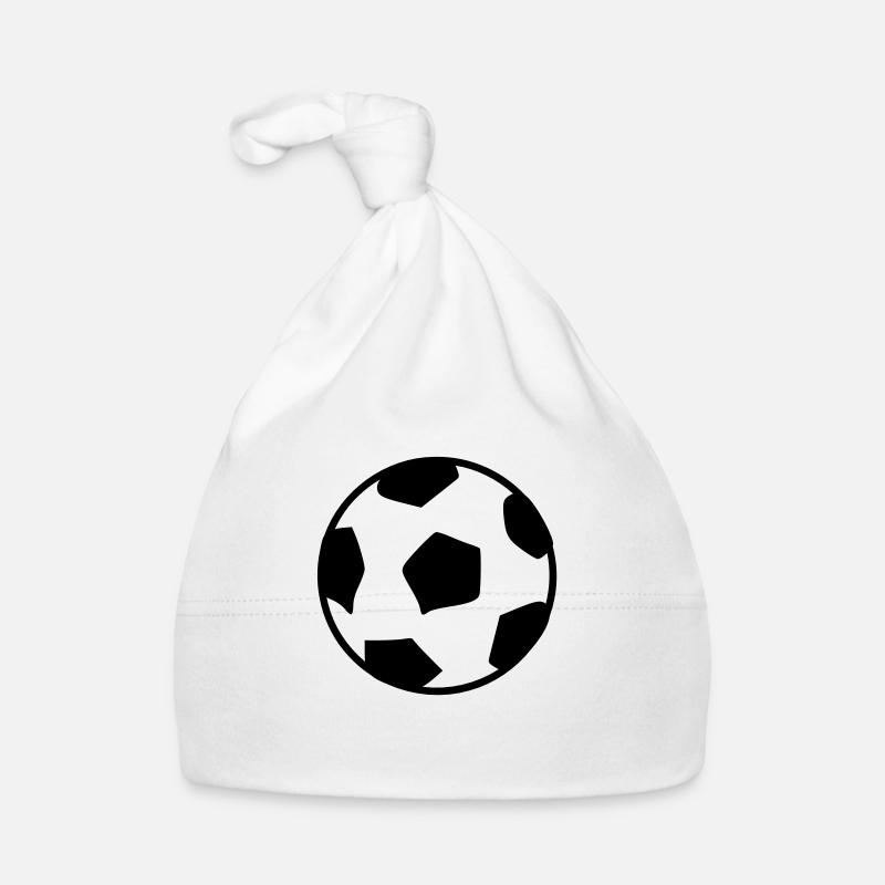 Fußball-Vektor-Kunst Baby Bio-Mütze